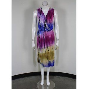 Sunday in Brooklyn tie-dye mid length dress